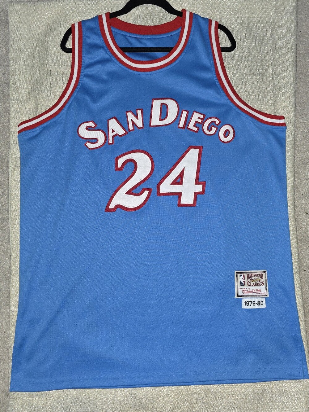 San Diego Clippers ♤ World B. Free ♤ Size XL ♤ Mitchell & Ness Hardwood Classic